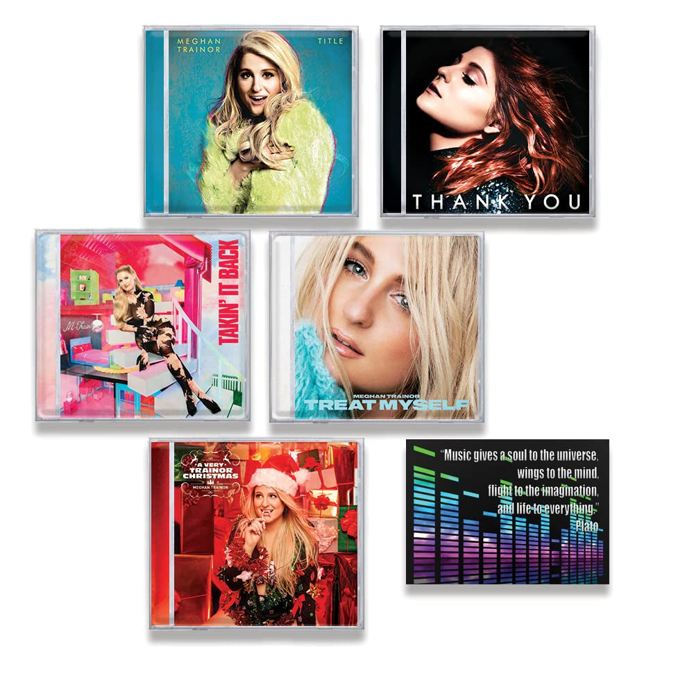 Meghan Trainor Complete Discography: Title / Thank You / Takin' It Back / Treat Myself / A Very Trainor Christmas / + Including Bonus Art Card