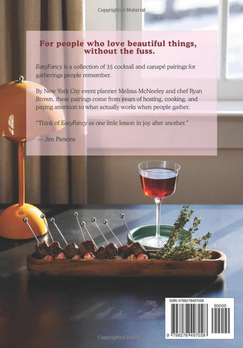 EasyFancy: 35 Cocktail and Canapé Pairings for Effortless Hosting
