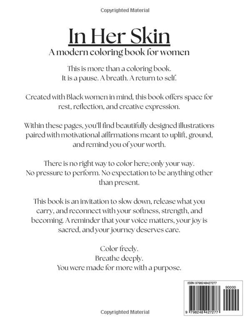 In Her Skin: A Modern Coloring Book for Women