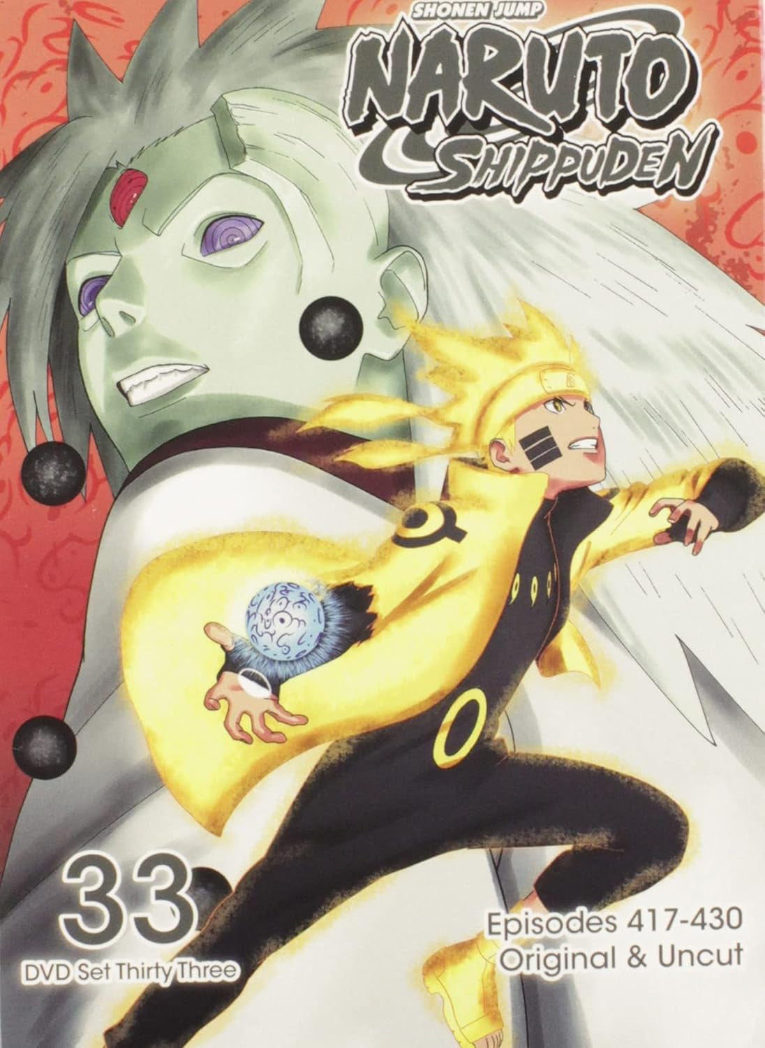 Naruto Shippuden Uncut DVD Set 33 DVD