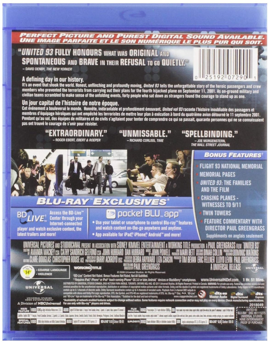 United 93 [Blu-ray]
