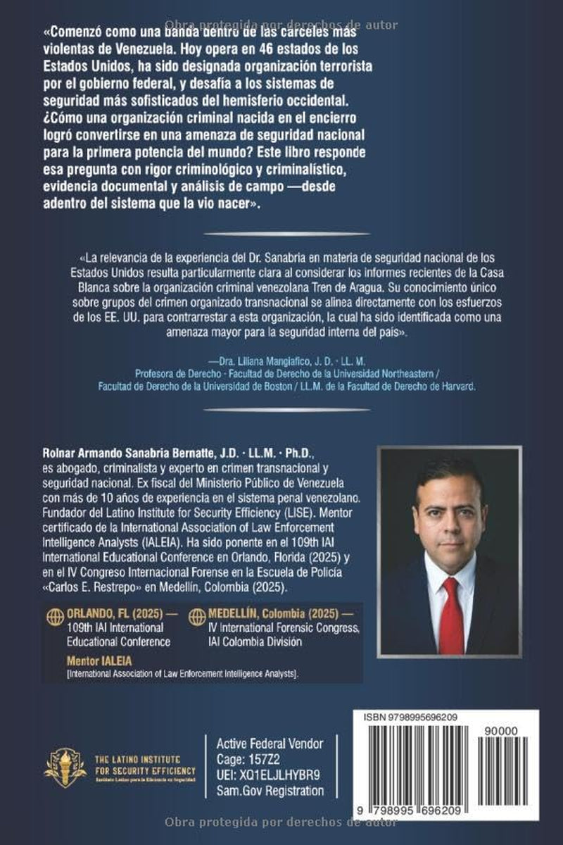 Tren de Aragua: Anatomía de un Imperio Criminal Transnacional (Spanish Edition)