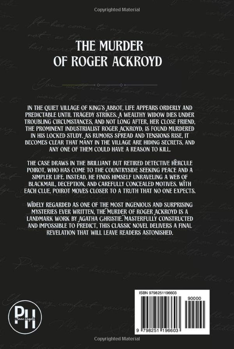 The Murder of Roger Ackroyd: A Collector’s Edition Featuring Original Illustrations and Biography of Agatha Christie