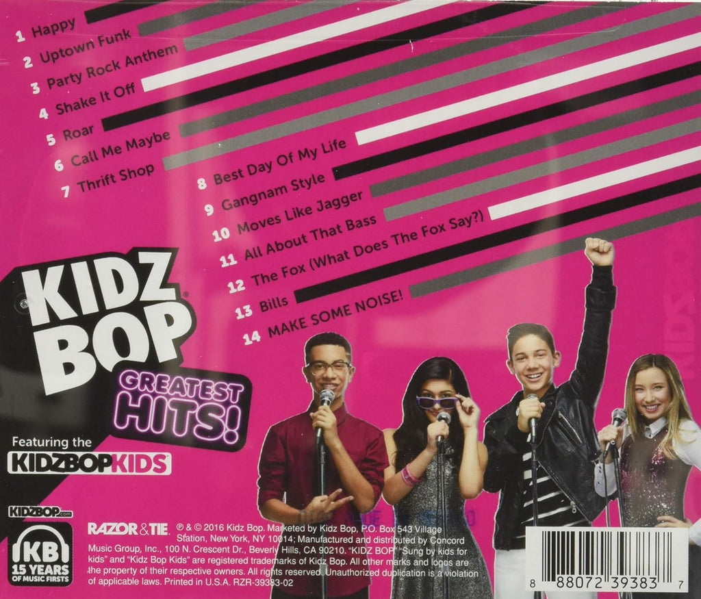 Oscd Kb Kidz Bop Greatest Hits
