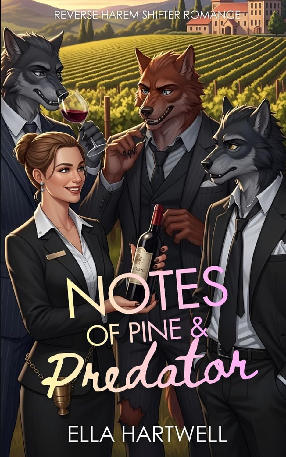 Notes of Pine & Predator: Reverse Harem Shifter Romance (Pack Up and Love Me)