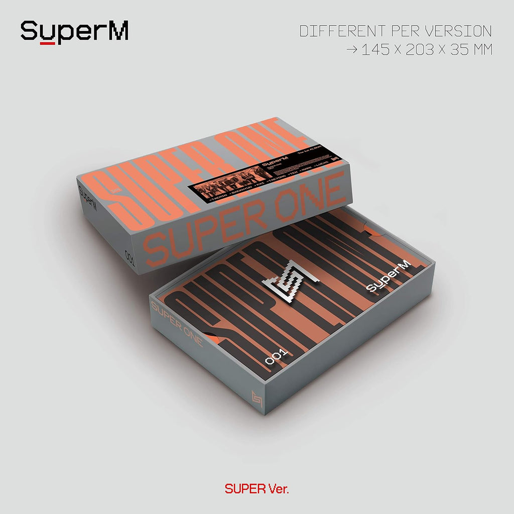 SuperM The 1st Album 'Super One' [Super Ver.]