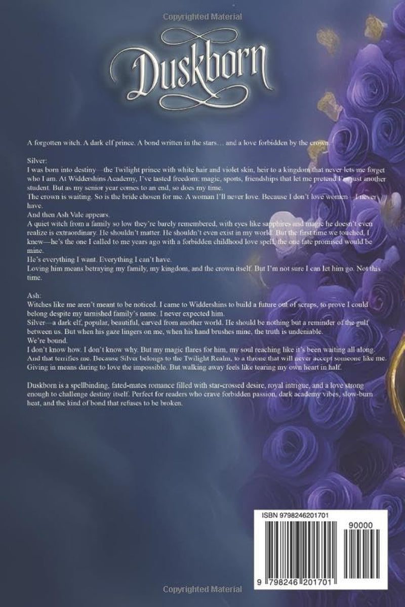 Duskborn: A Gay Elf Shifter Paranormal Academy Romance (Widdershins Academy)