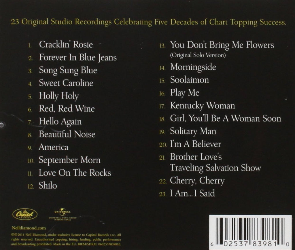 Neil Diamond All Time Greatest Hits