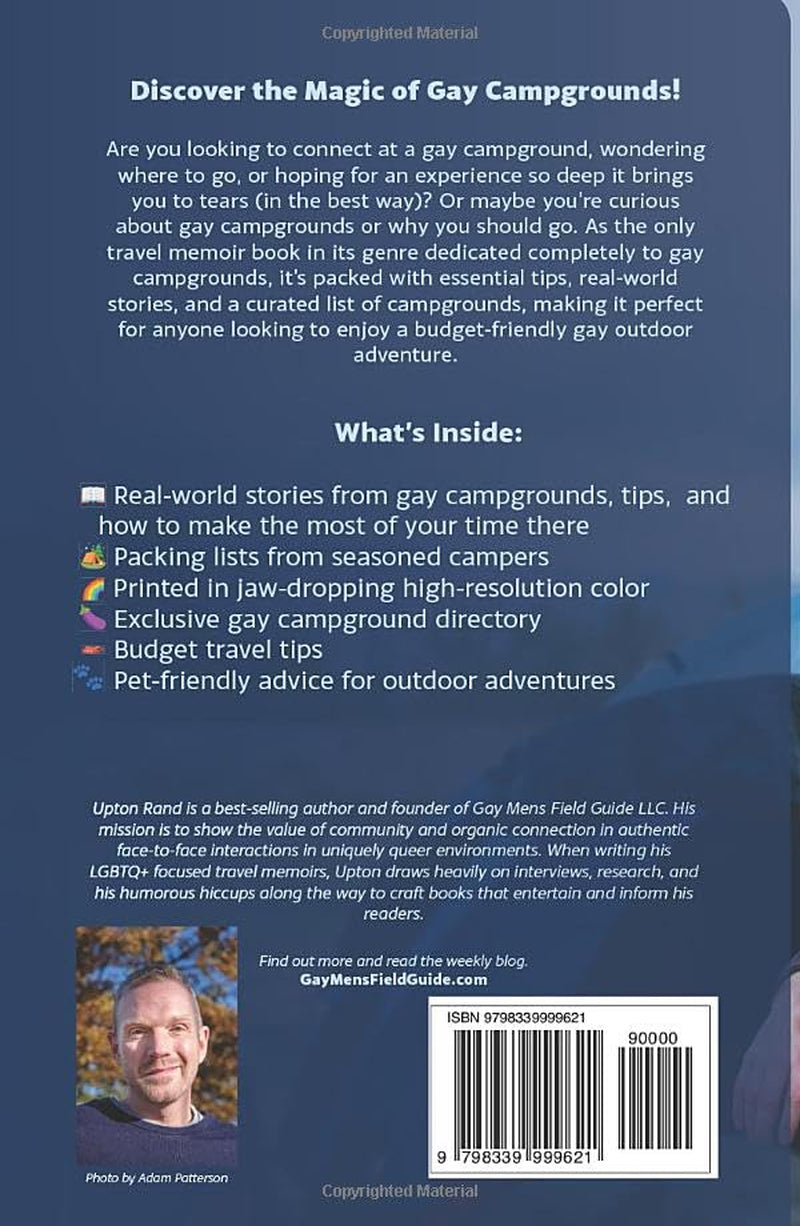 Gay Campgrounds: The Ultimate Guide to Gay Campgrounds And Camping (Gay Mens Field Guide)
