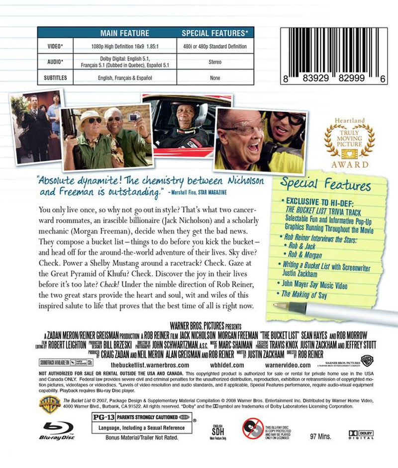 The Bucket List