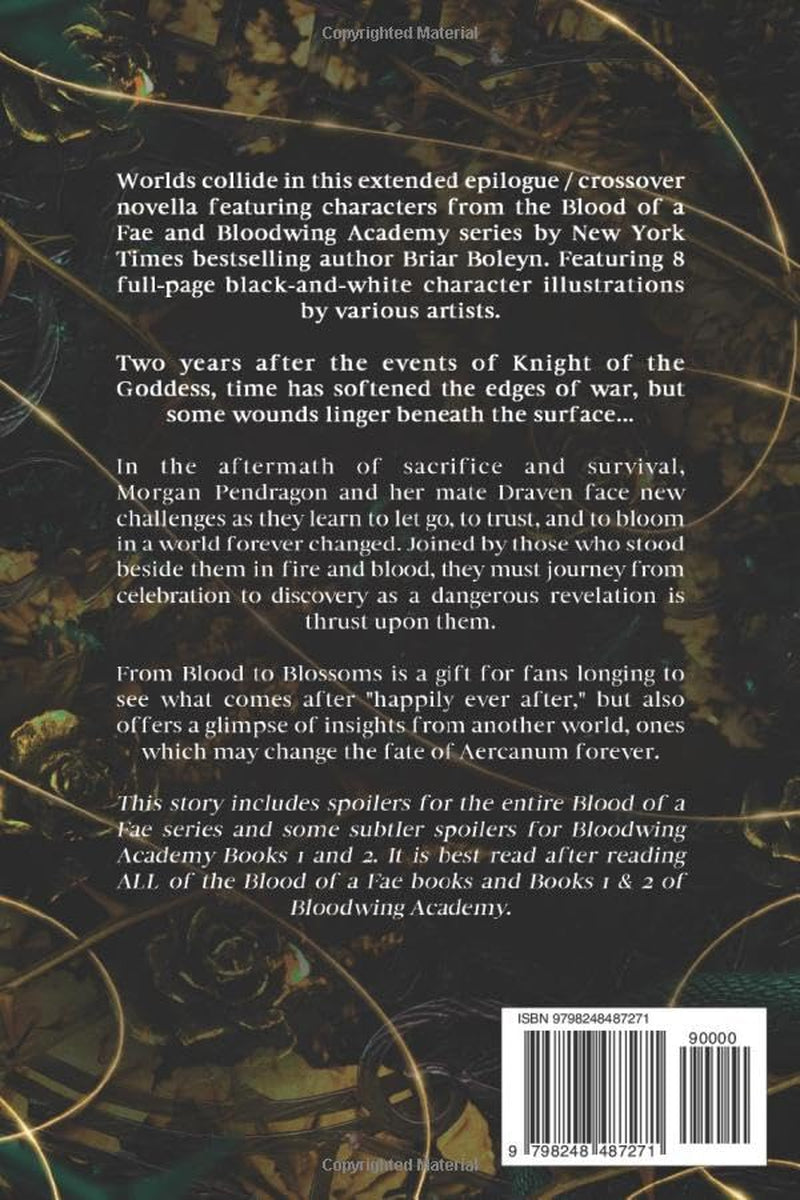 From Blood to Blossoms: A Blood of a Fae / Bloodwing Academy Crossover Novella