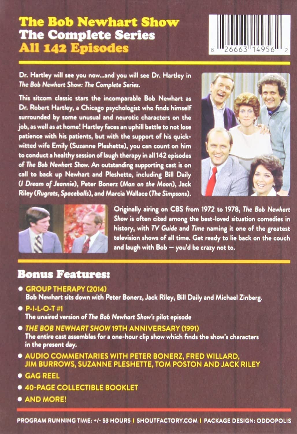 The Bob Newhart Show: The Complete Series NEW DVD