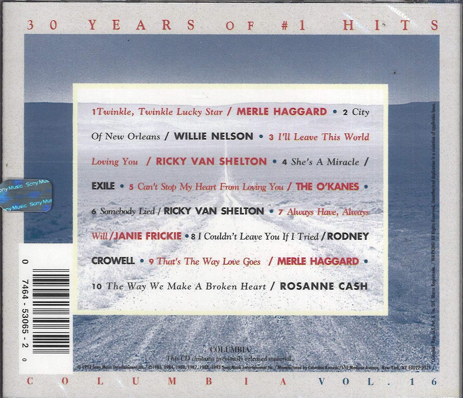 30 Years of #1 Hits, Vol. 16