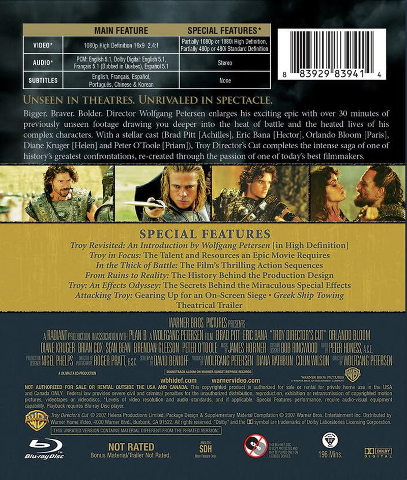 Troy Director's Cut