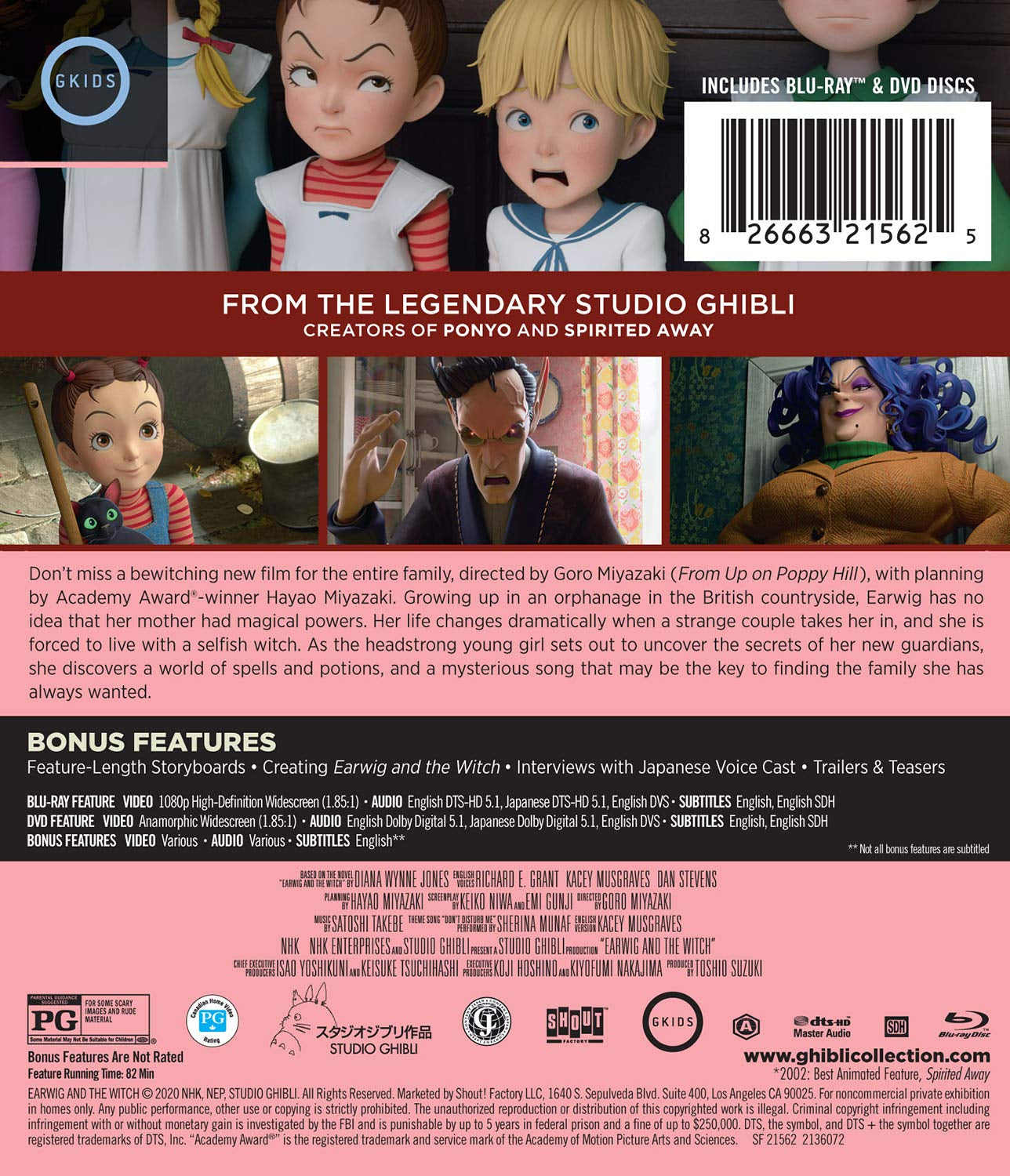 Earwig and the Witch - Blu-ray + DVD