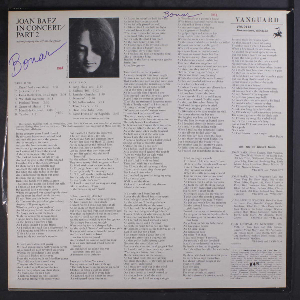 Joan Baez in Concert Part 2 19