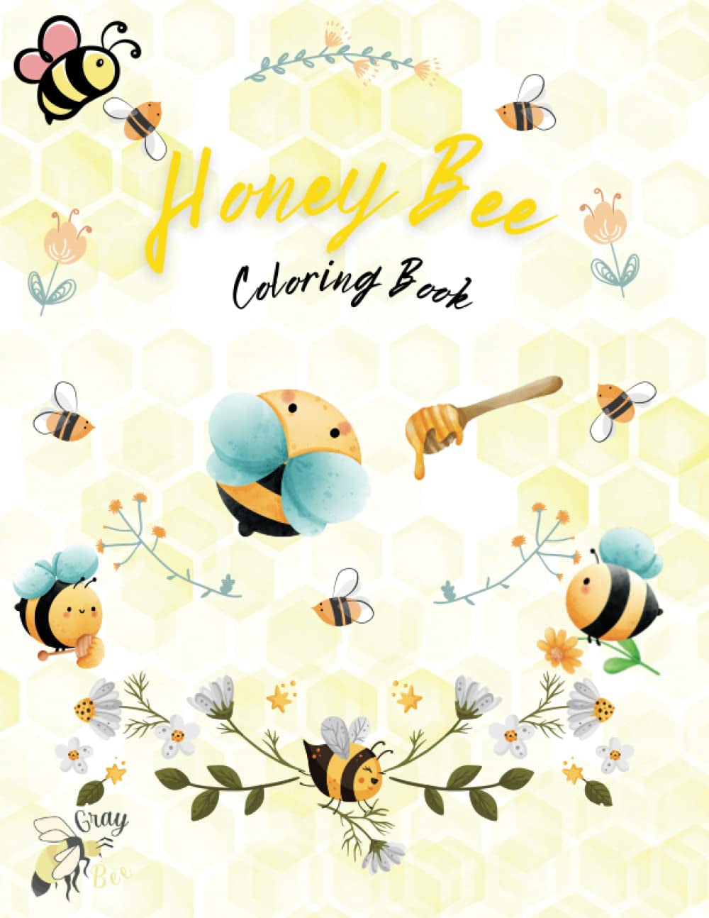 Honey Bee Coloring Book