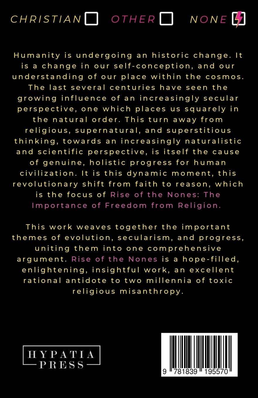 Rise of the Nones: The Importance of Freedom from Religion