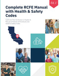 RESIDENTIAL CARE FACILITIES FOR THE ELDERLY (RCFE): Title 22 Division 6 Chapter 8: Manual of Policies and Procedures (COMMUNITY CARE LICENSING ... Residential Care Regulatory Reference Series)