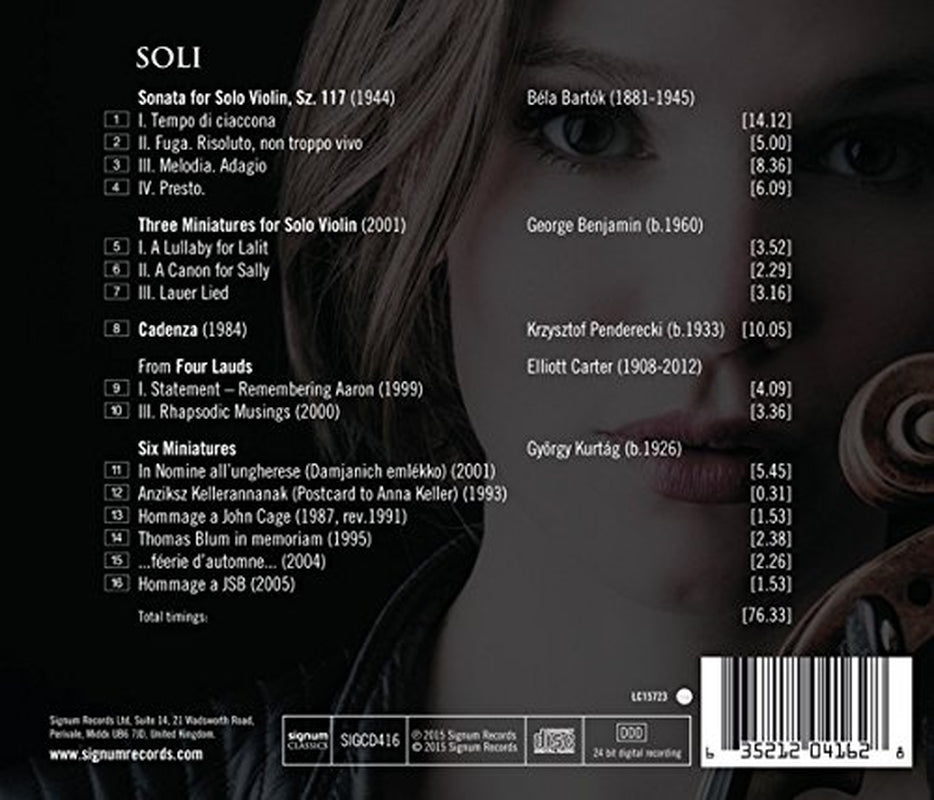 Soli - Works for Solo Violin