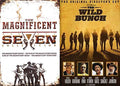 Magnificently Wild Western DVD 5 Pack: The Magnificent Seven Collection (4 DVD Set) & The Wild Bunch (Original Directors Cut) Feature Film DVD Bundle