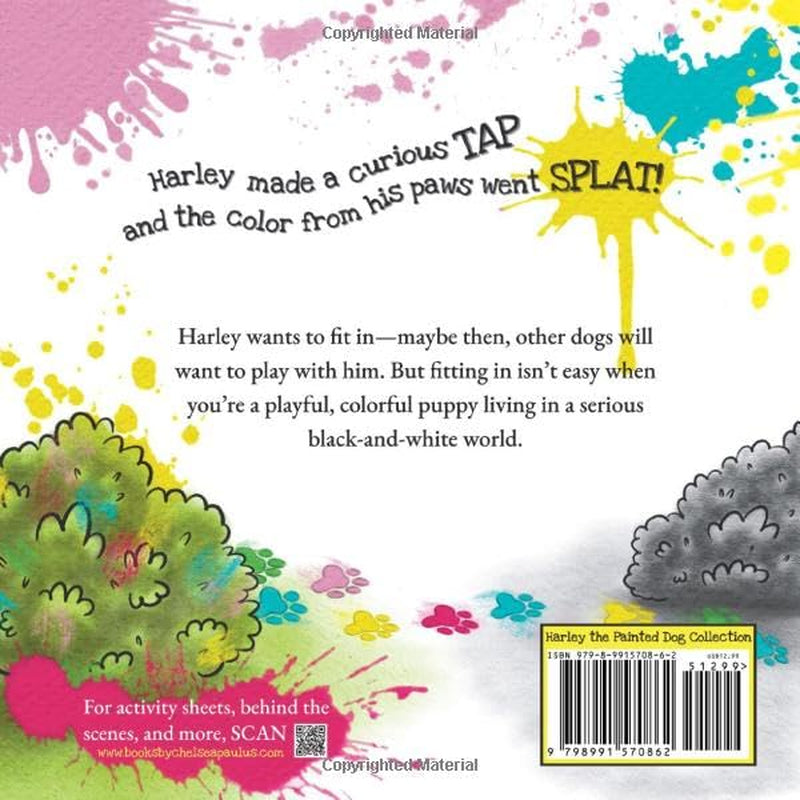 Harley the Painted Dog: A Funny and Heartfelt Book for Kids About Belonging and Self-Acceptance