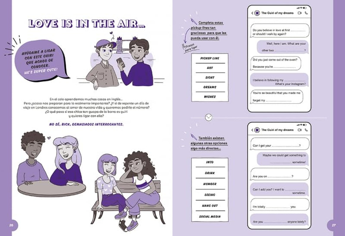 Truquibook: Cuaderno para aprender inglés / Trickbook (Spanish Edition)