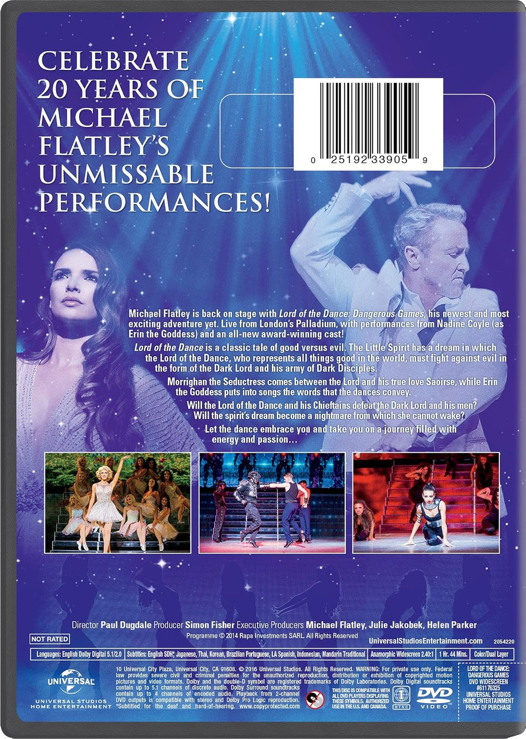 Lord of the Dance: Dangerous Games [DVD]