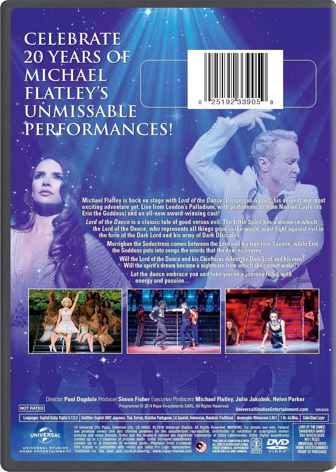 Lord of the Dance: Dangerous Games [DVD]
