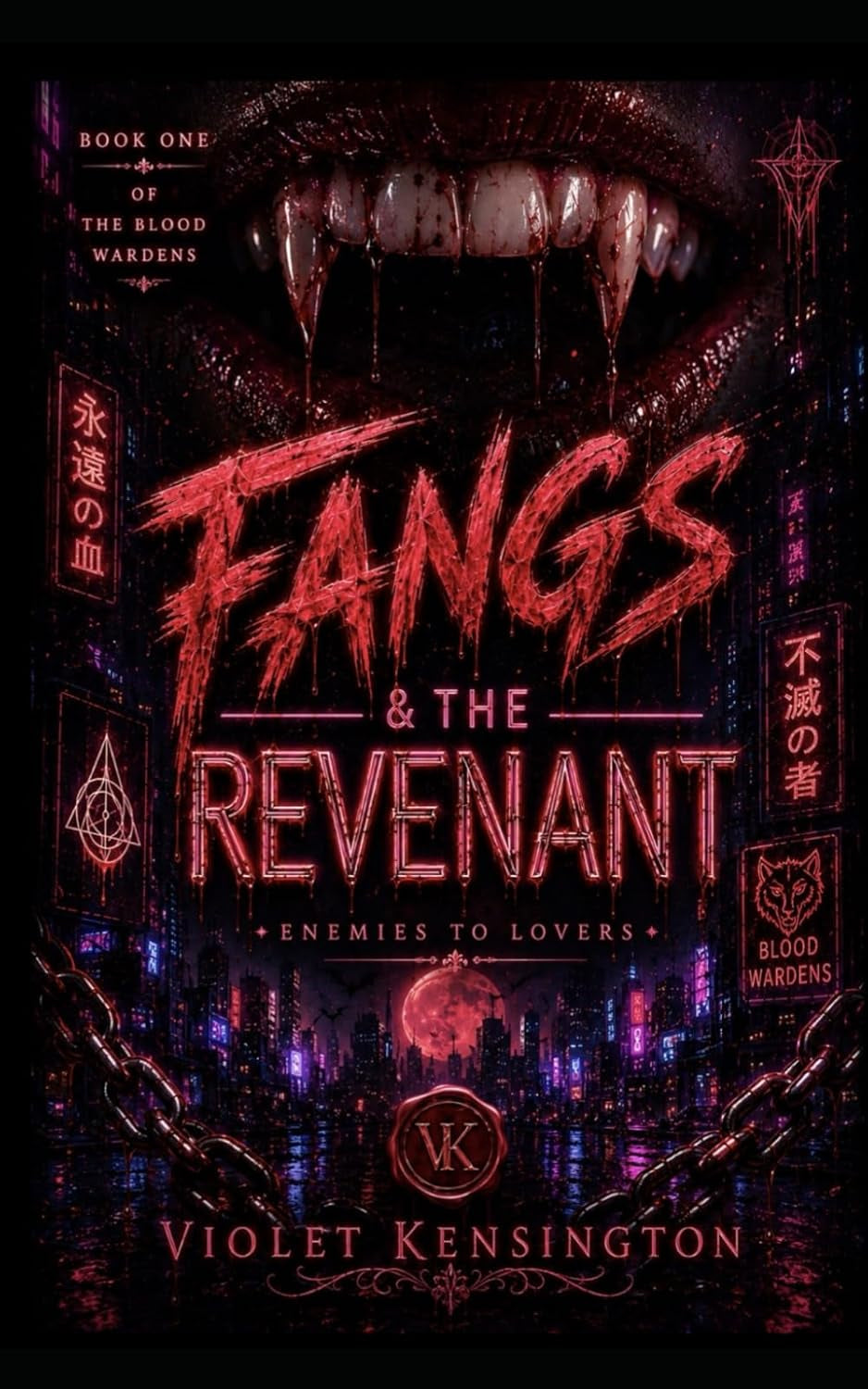 Fangs & the Revenant: A Dark MM Romance (The Blood Wardens)