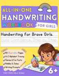 Handwriting Workbook for Girls Ages 6 and Up: Learn to Write with Alphabet Tracing, Full-Color Practice Pages, Fun Facts, Riddles, and Writing Prompts (Little Writers Collection)
