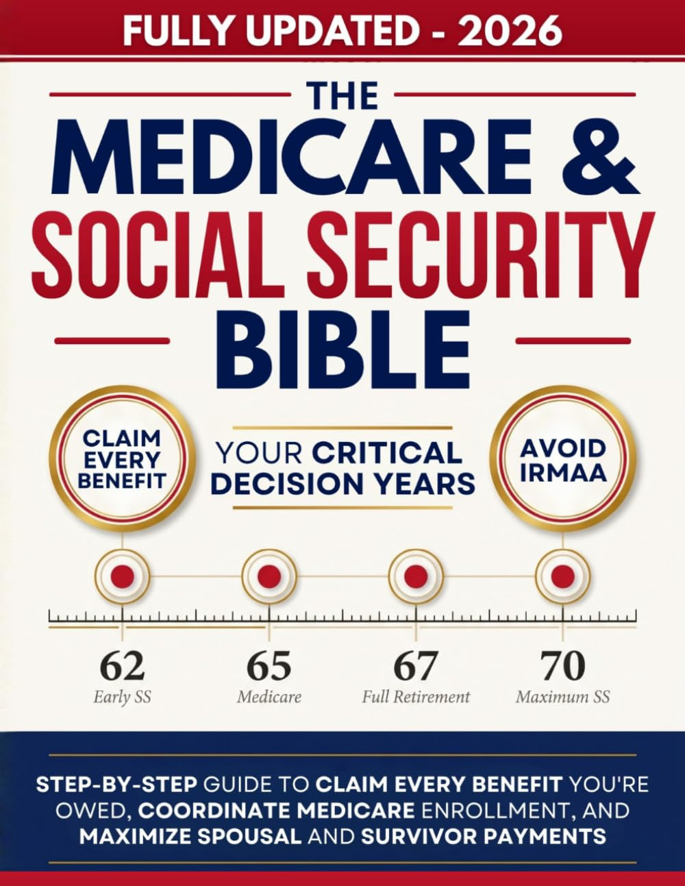 The Medicare and Social Security Bible: Step-by-Step Guide to Claim Every Benefit You're Owed, Coordinate Medicare Enrollment, Avoid IRMAA Penalties, ... Payments — Plus the Fairness Act Changes