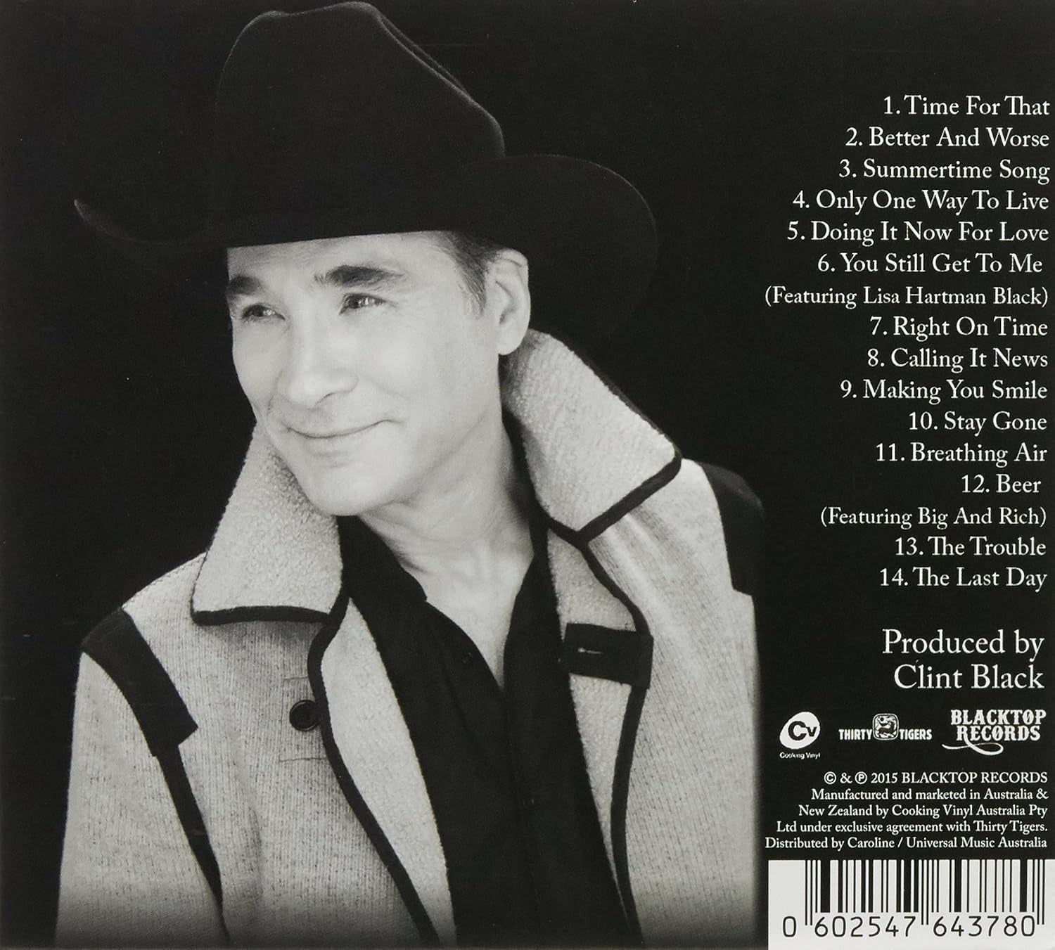 CLINT BLACK - ON PURPOSE