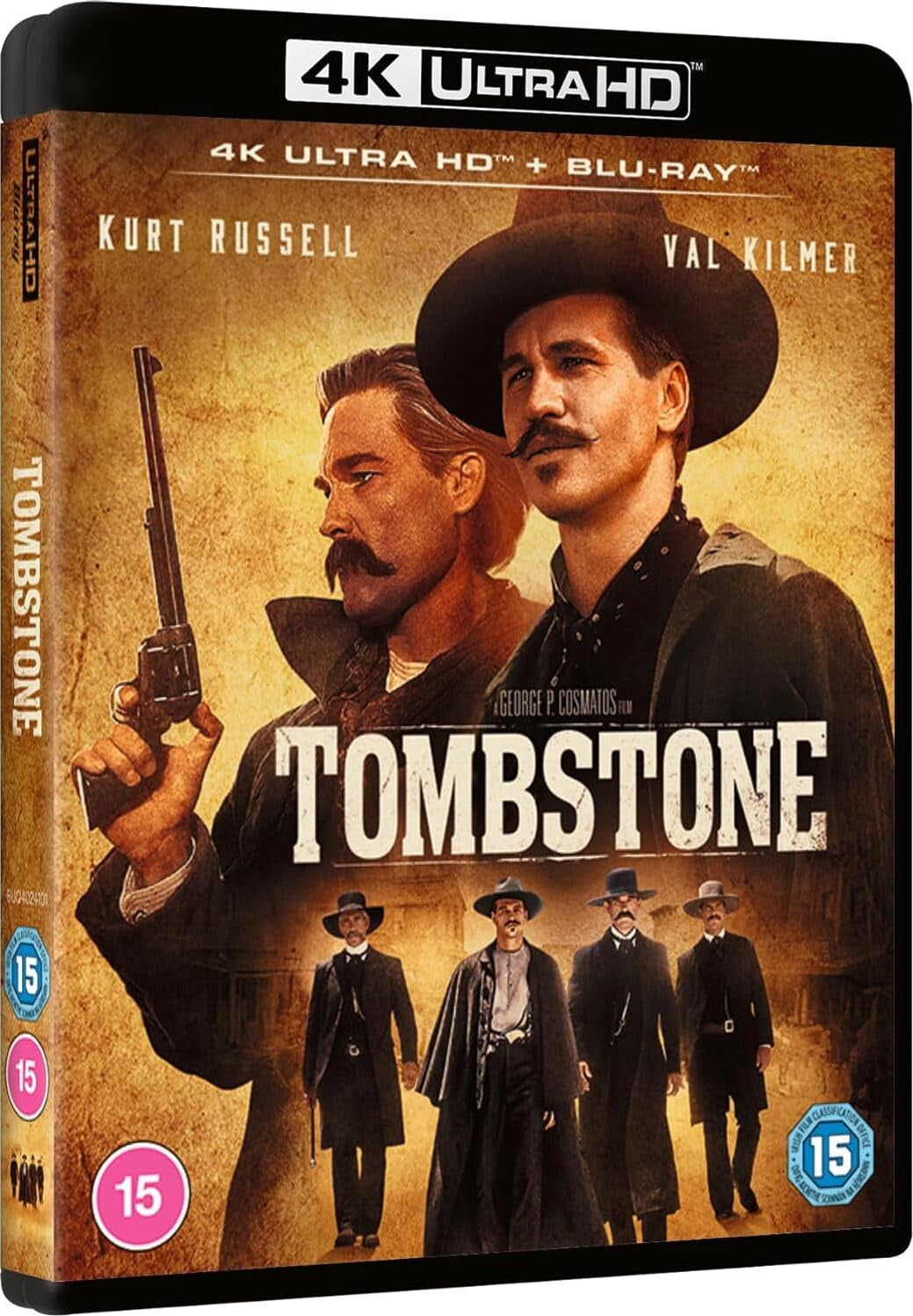 Tombstone (Bonus Features Included) [4K UHD + Blu-ray] [Region Free]