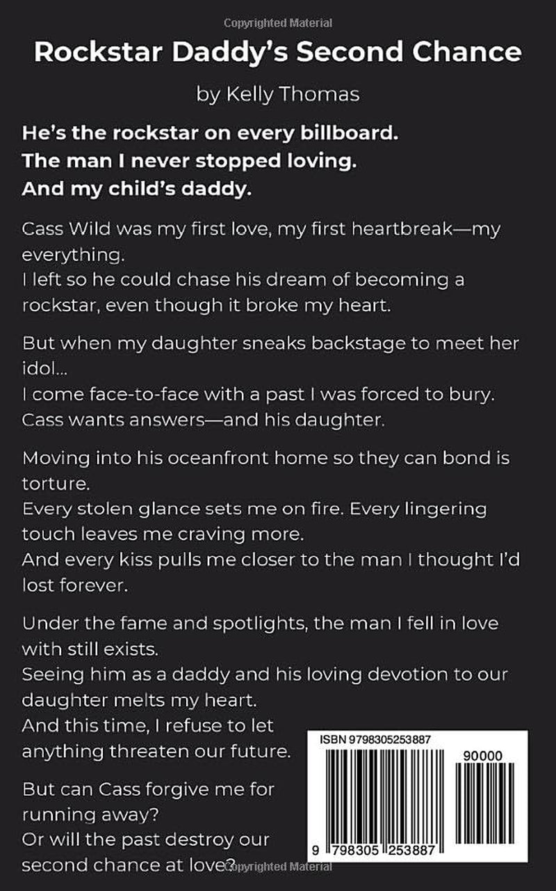 Rockstar Daddy’s Second Chance: A Billionaire Forced Proximity Romance (Wild Band Rockstars)