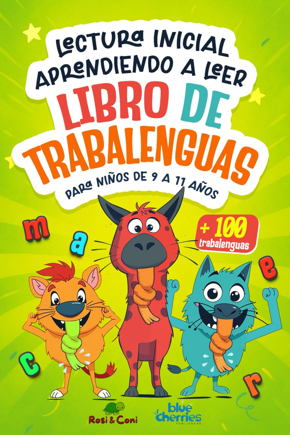 Lectura inicial - Aprendiendo a leer: Libro de Trabalenguas para Niños 9-11 años (Spanish Edition)