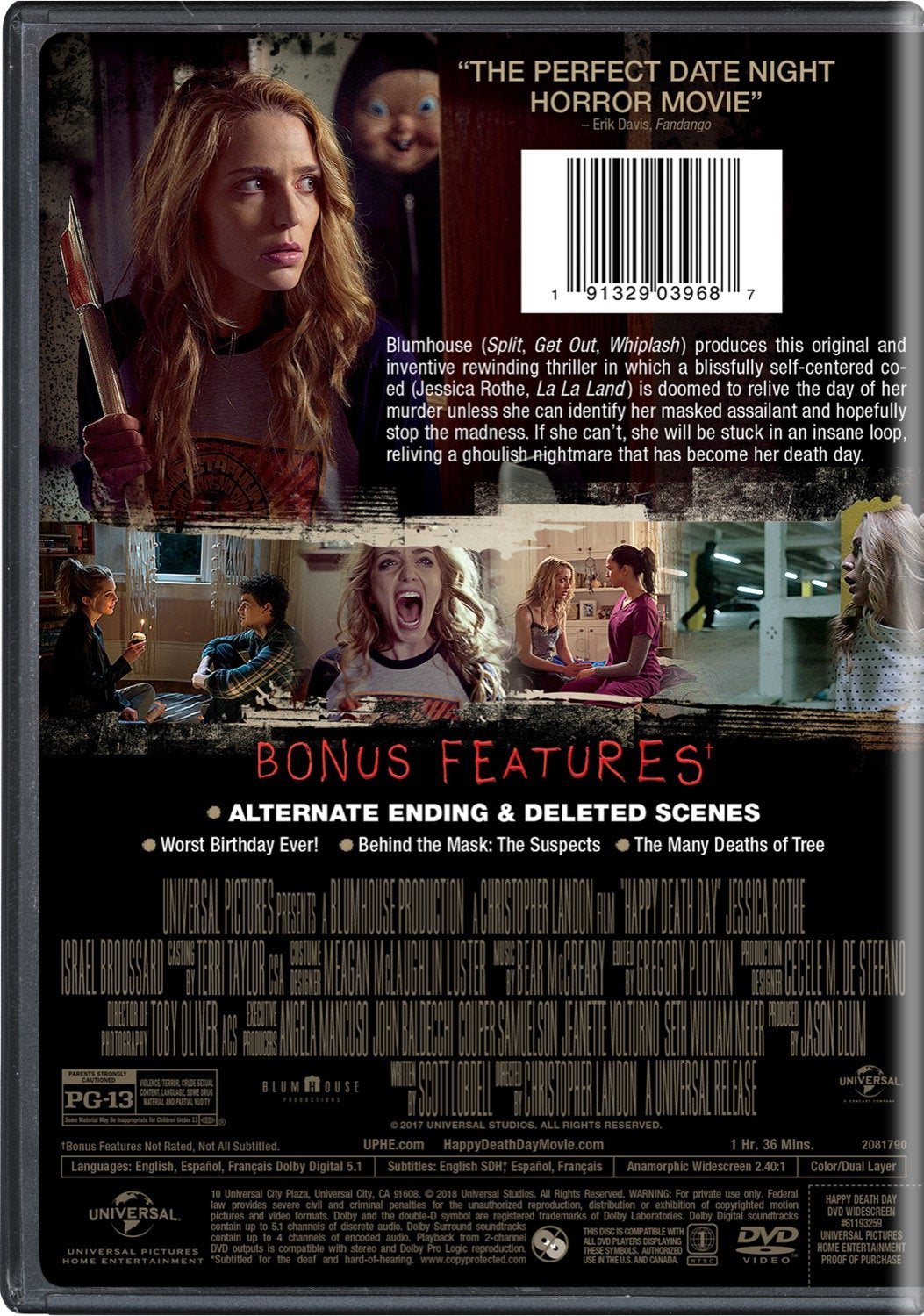 Happy Death Day [DVD]