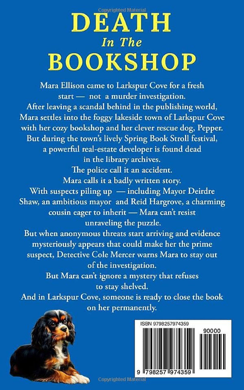 Death In The Bookshop: An Utterly Gripping Cozy Mystery