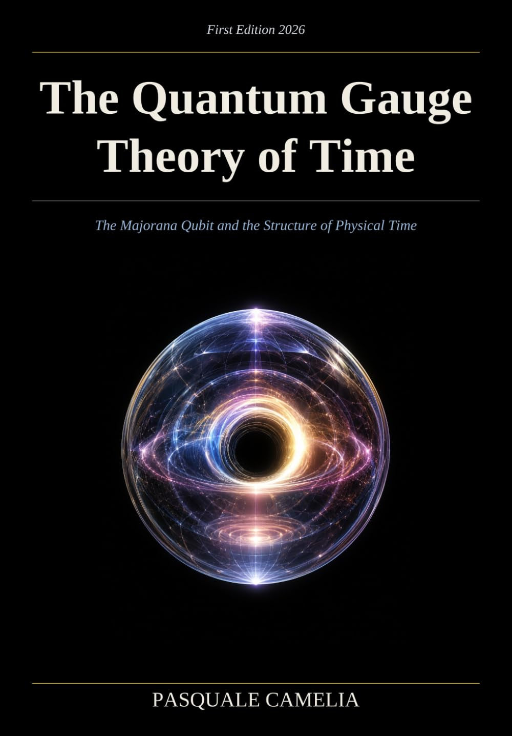 The Quantum Gauge Theory of Time: The Majorana Qubit and the Structure of Physical Time