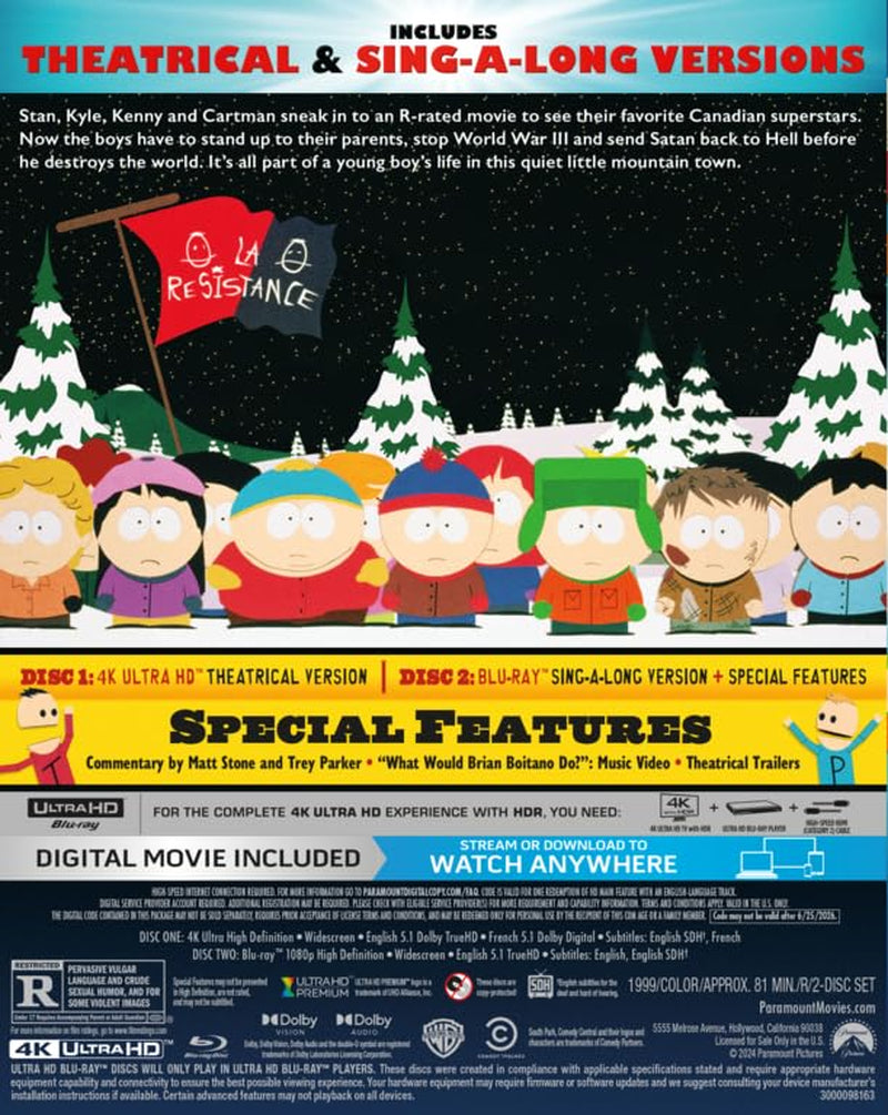 South Park: Bigger, Longer & Uncut
