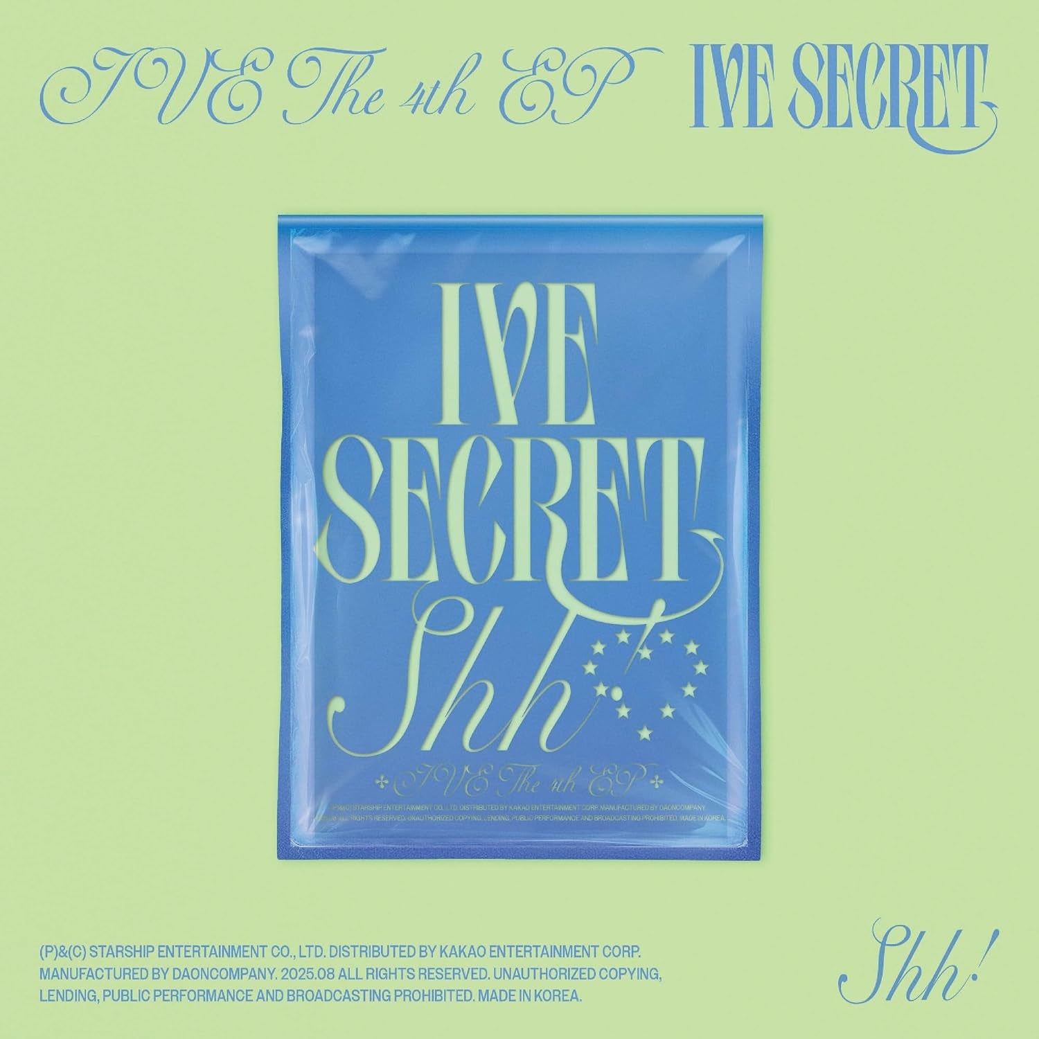 Shh ver. IVE THE 4th EP IVE SECRET