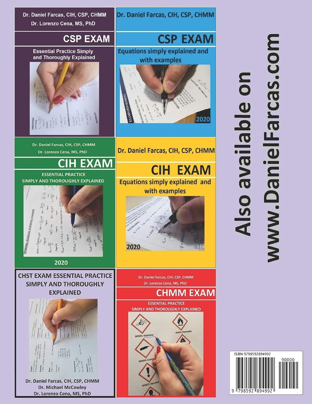ASP EXAM ESSENTIAL PRACTICE SIMPLY AND THOROUGHLY EXPLAINED (The Certified Occupational and Environmental Health Professional by Dr. Daniel Farcas CIH, CSP, CHMM)