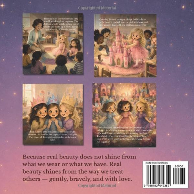 I Want to Be a Princess Bedtime Story: A Picture Book About Kindness, Friendship, and True Beauty for Kids Ages 3-8