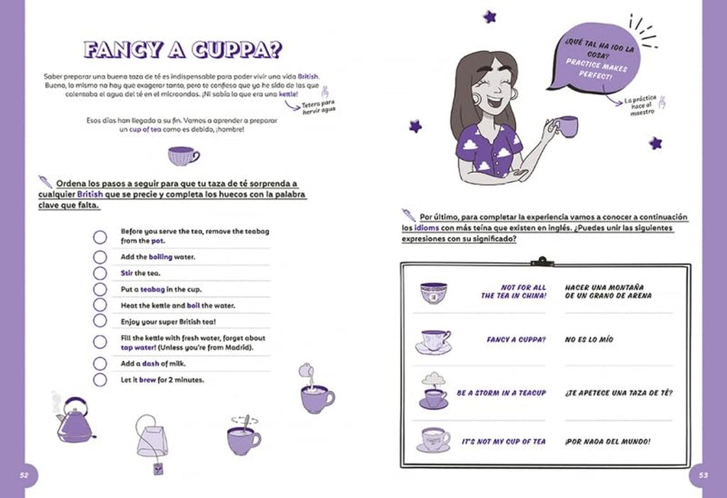 Truquibook: Cuaderno para aprender inglés / Trickbook (Spanish Edition)