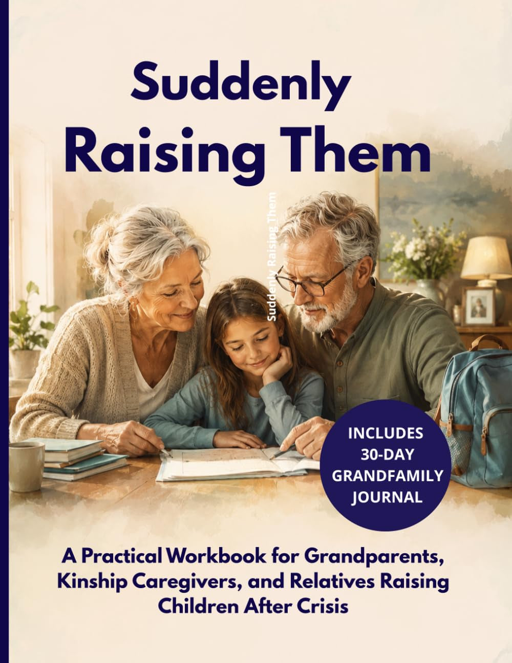 Suddenly Raising Them: A Grandfamily Survival Workbook for Grandparents Raising Grandchildren, Kinship Caregivers, and Relatives Caring for Children After Crisis