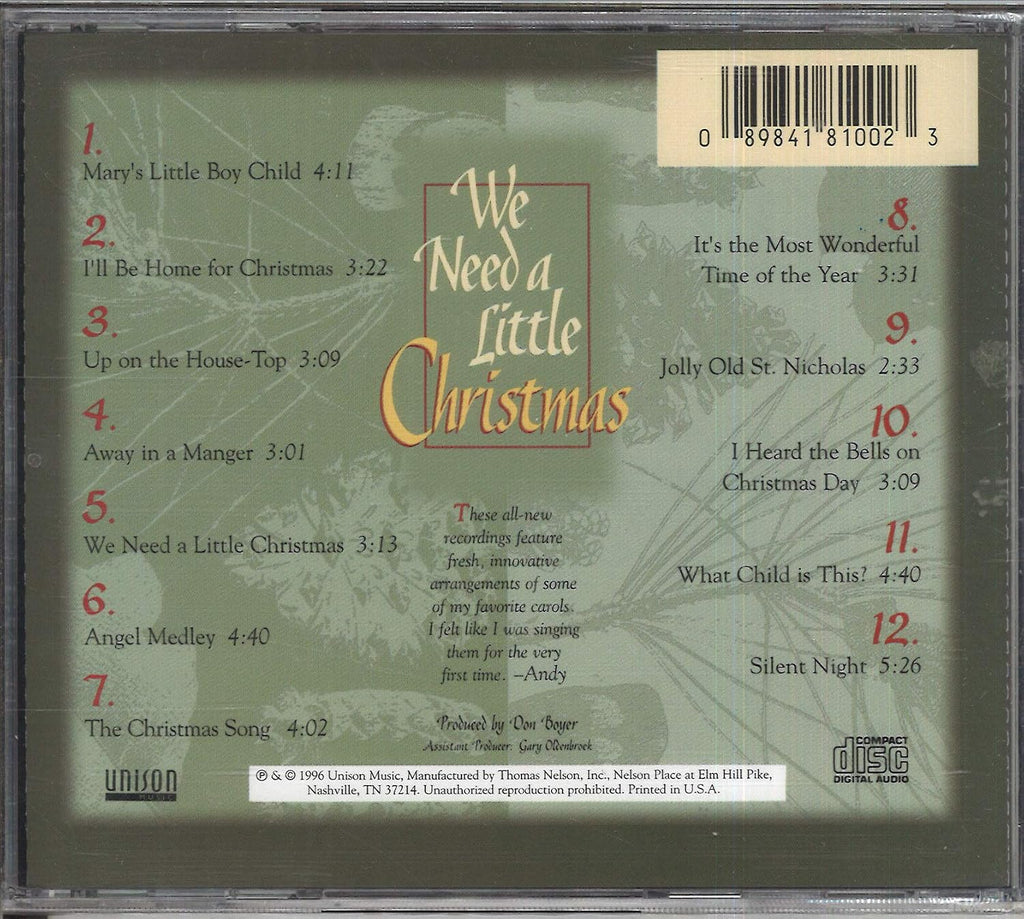 We Need a Little Christmas