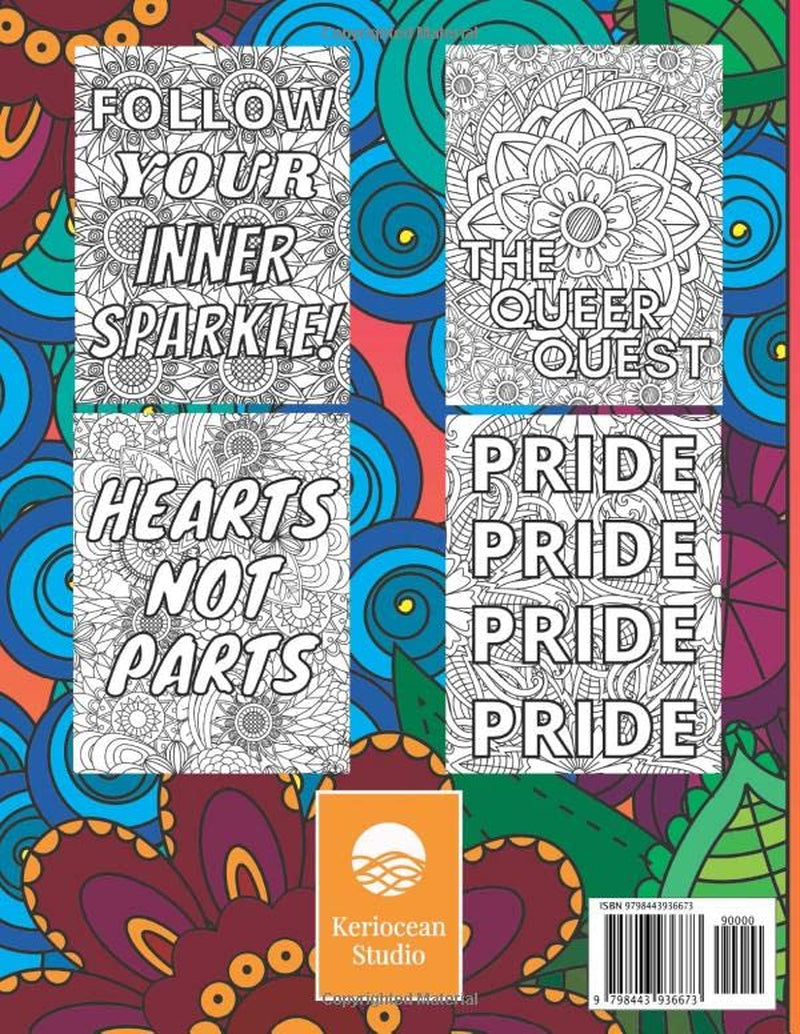 Queer Coloring Book for Adults & Young Adults: The Gay Agenda