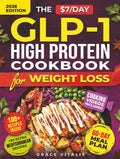 The $7/Day GLP-1 High Protein Cookbook for Weight Loss: Affordable Low Carb Diet Solution. 100+ Recipes and Meal Prep Hacks to Cut Grocery Costs, ... and Protect Your Muscle (Metabolic Sync)