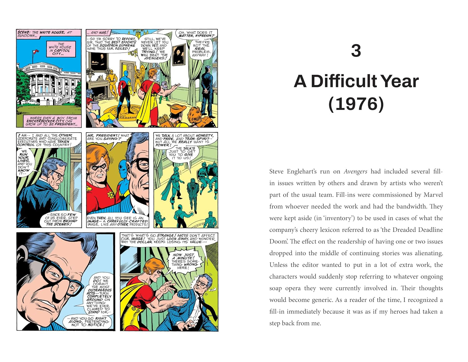 The Mighty Avengers vs. the 1970s (Marvel Age of Comics)