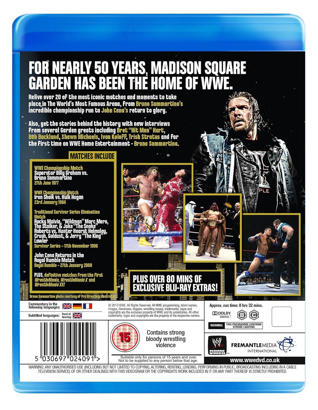 WWE: The Best Of WWE At Madison Square Garden [Blu-ray]